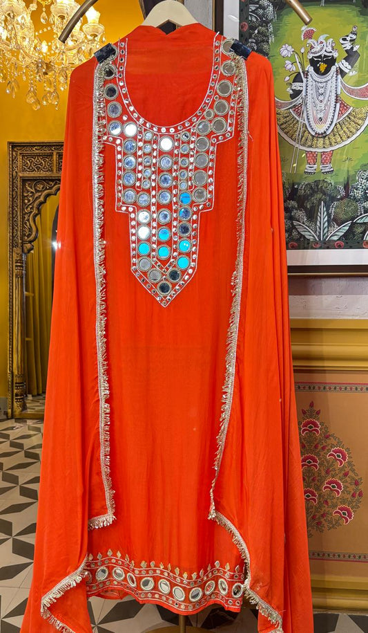 Chaand-e-Noor (Orange)