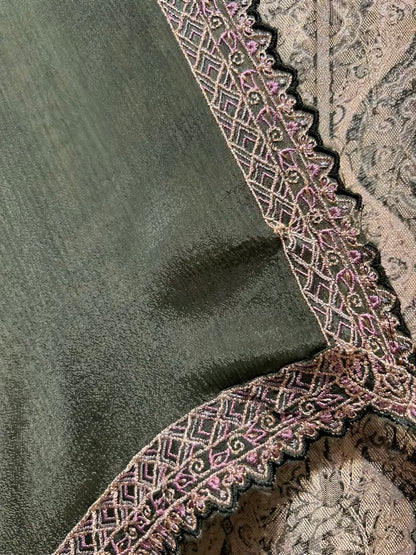 Zehraah Zari Shringaar Suit (Green)
