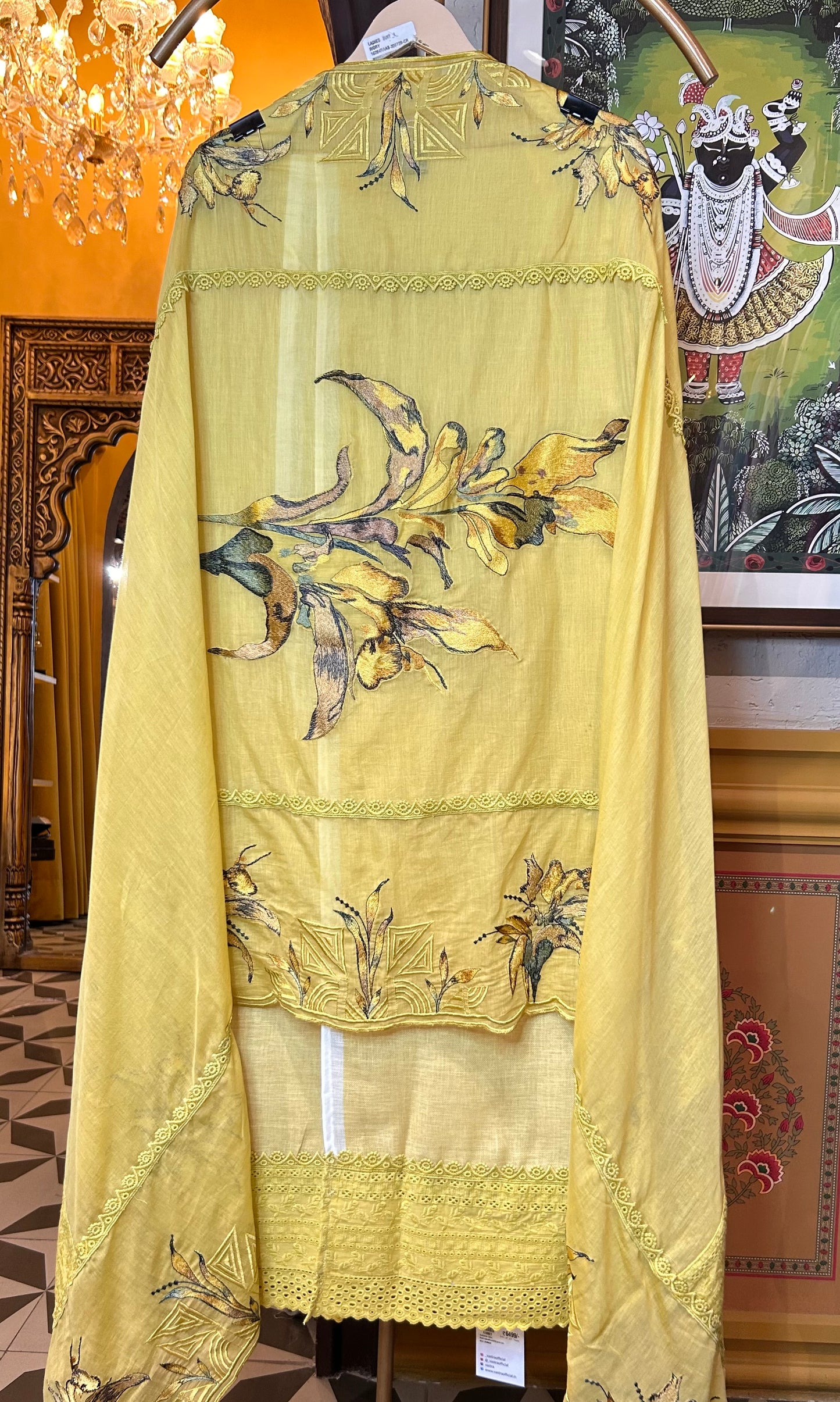 Tvarita Linen Suit (Yellow)
