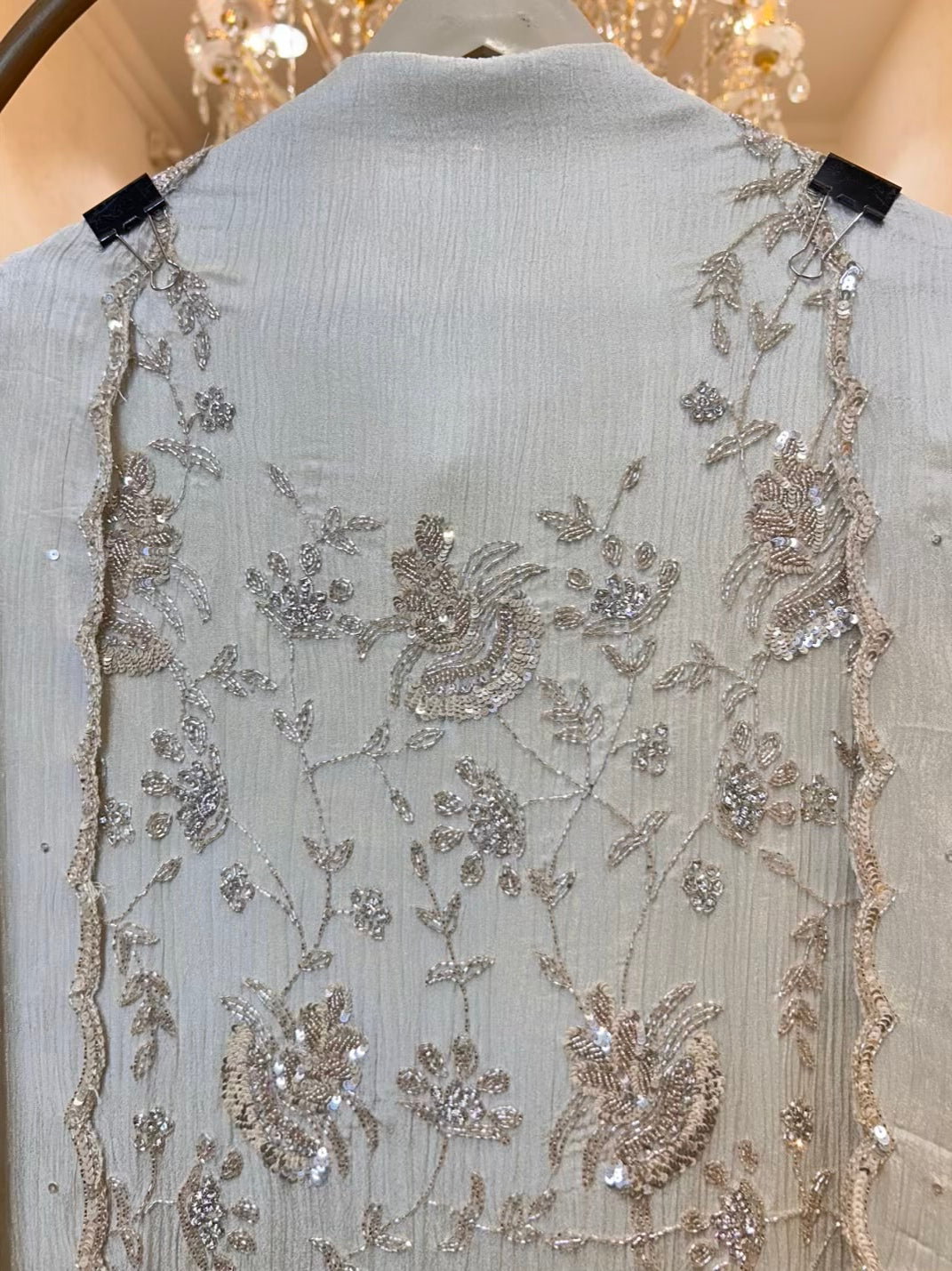 Ruhira Crushed Élan Handwork Suit