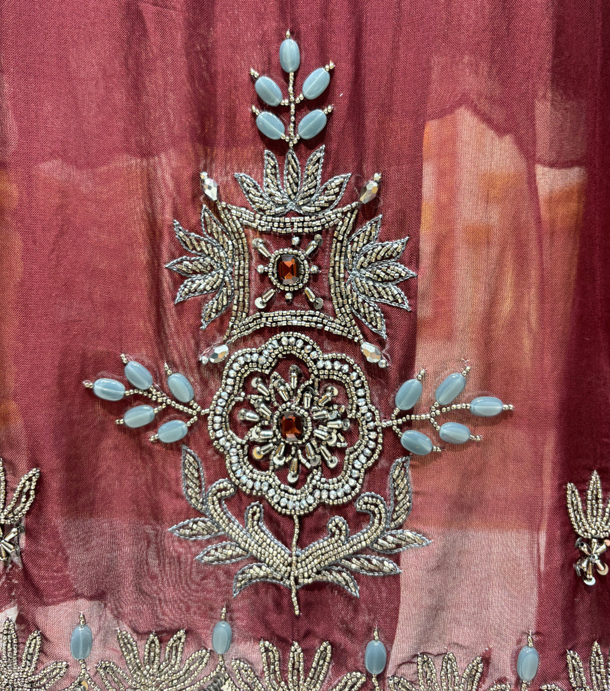Zarqash Organza Suit