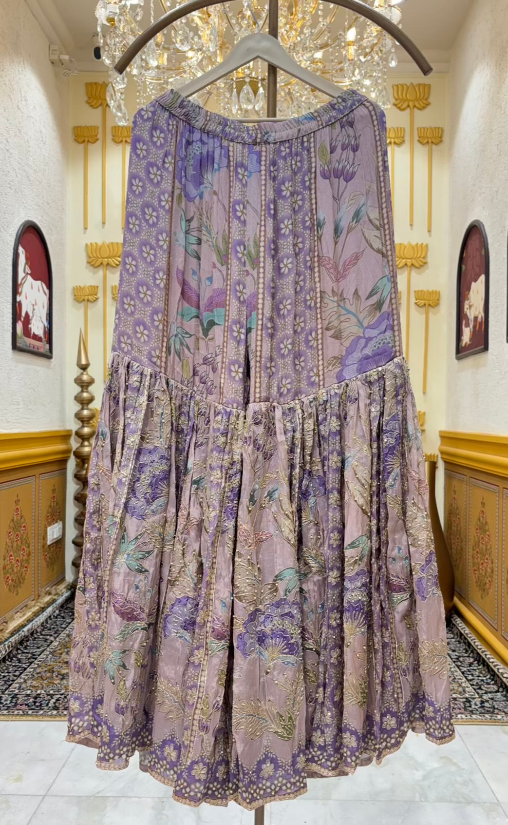 Anaya Tissue Élan Gharara Set