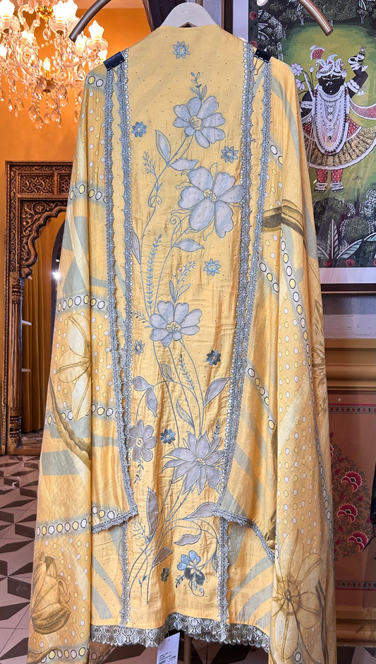 Abeer Muslin Suit