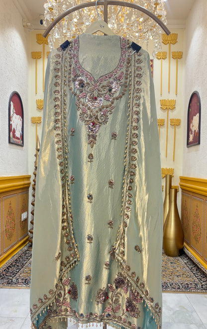 Zariya Noor Organza Suit