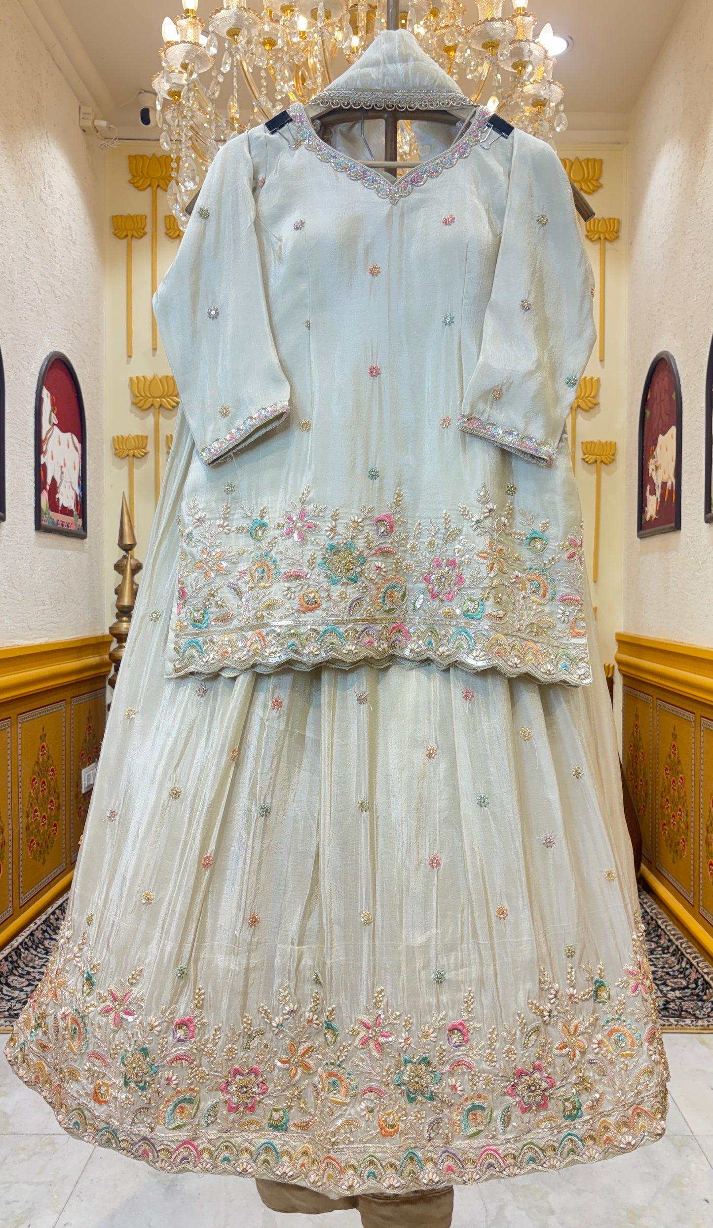 Meherzaad Silk Shimmer Lehenga