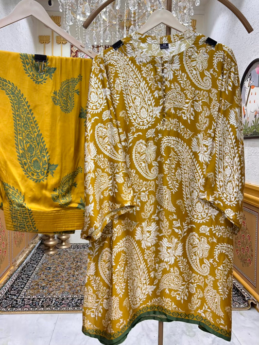 Elora Satin Silk Farshi Set