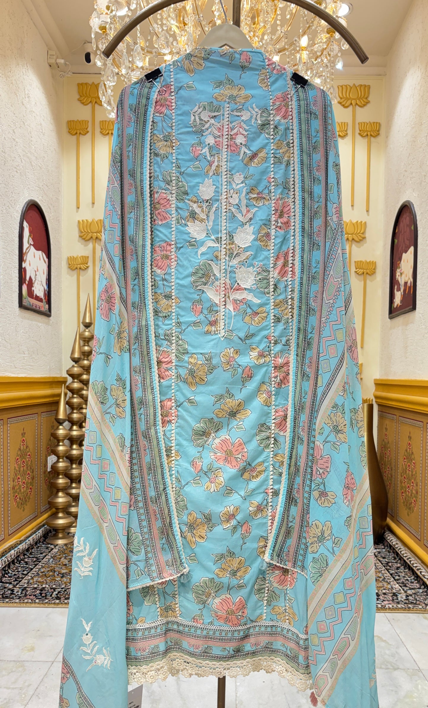Gulraiz Threadlace Cotton Suit