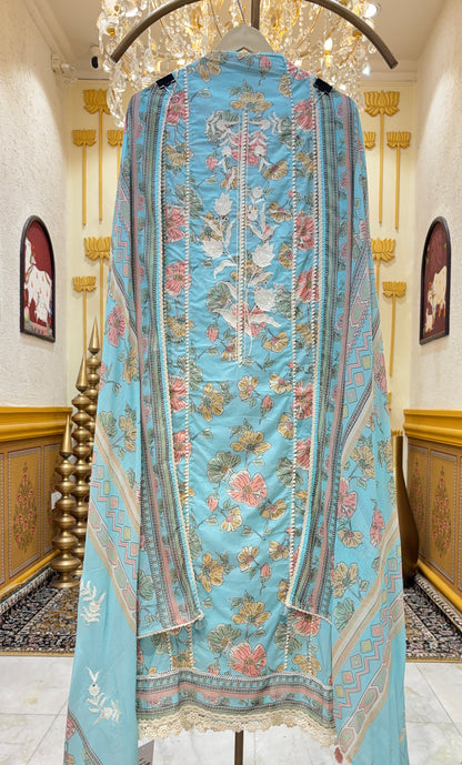 Gulraiz Threadlace Cotton Suit