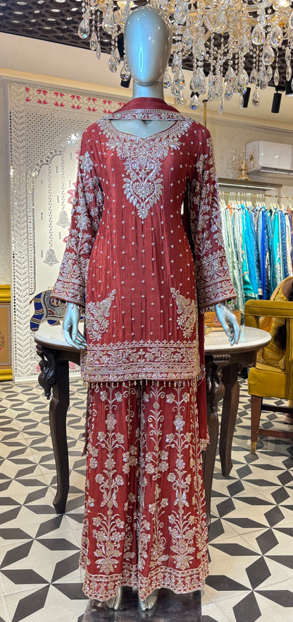 Gulrasa Sharara Suit