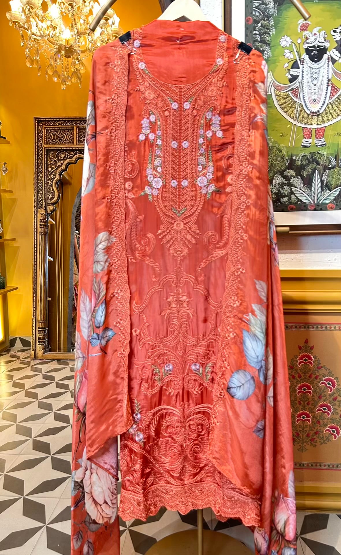 Mirzara Florenté Suit (Rust)