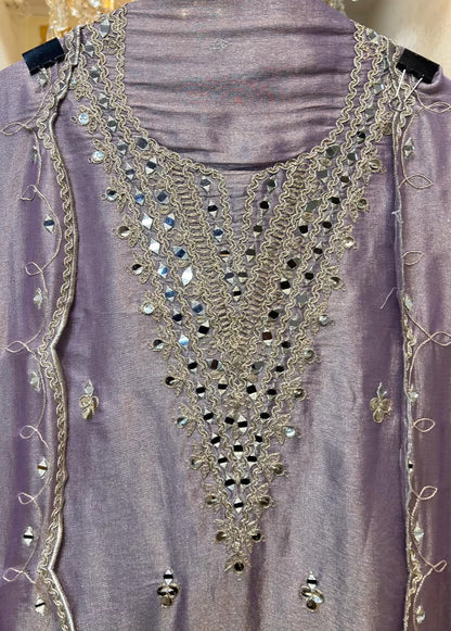 Rimaira Shimmer Veil Suit (Lavender)