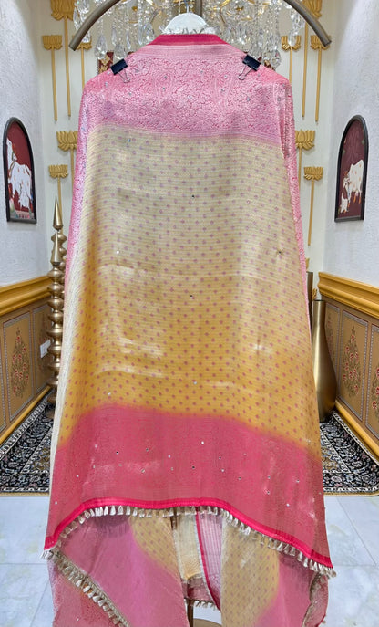 Mahzara Shahi Brocade Suit (Yellow)