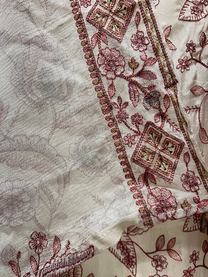 Aarifa Threadveil Suit (Ivory)