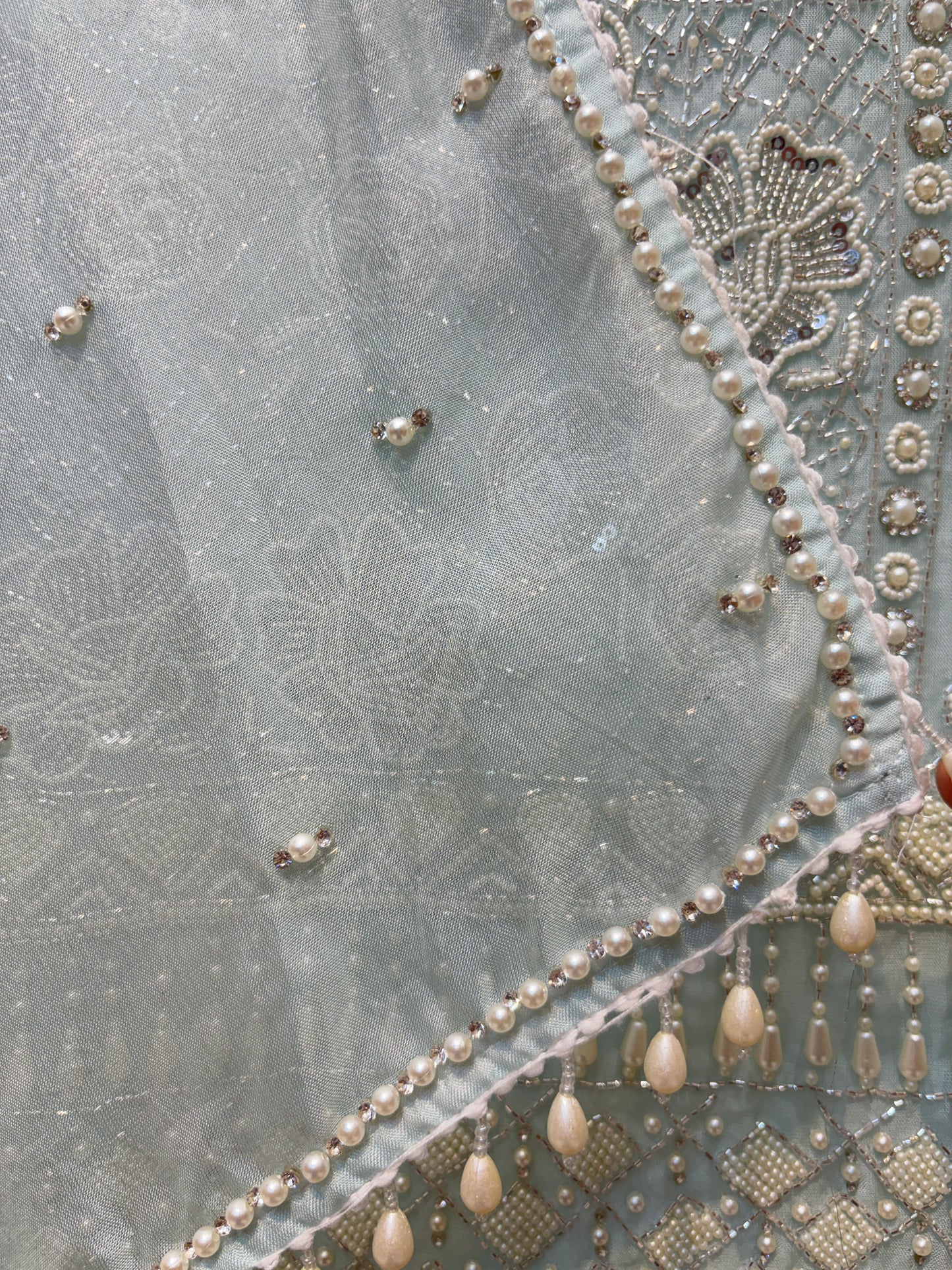 Aurelia Handcrafted Organza Suit