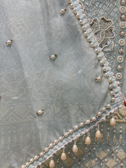 Aurelia Handcrafted Organza Suit