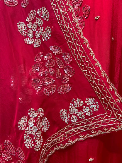 Ruhara Silken Veil Suit (Magenta)