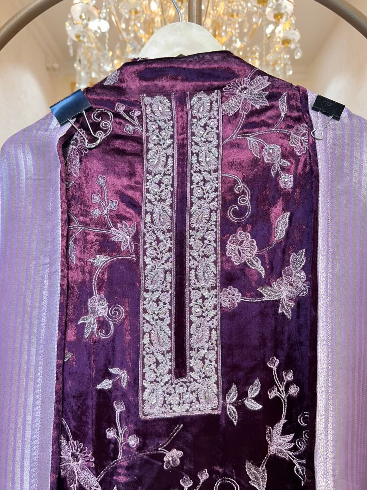 Zayrisa Velvet Élan Suit (Wine)