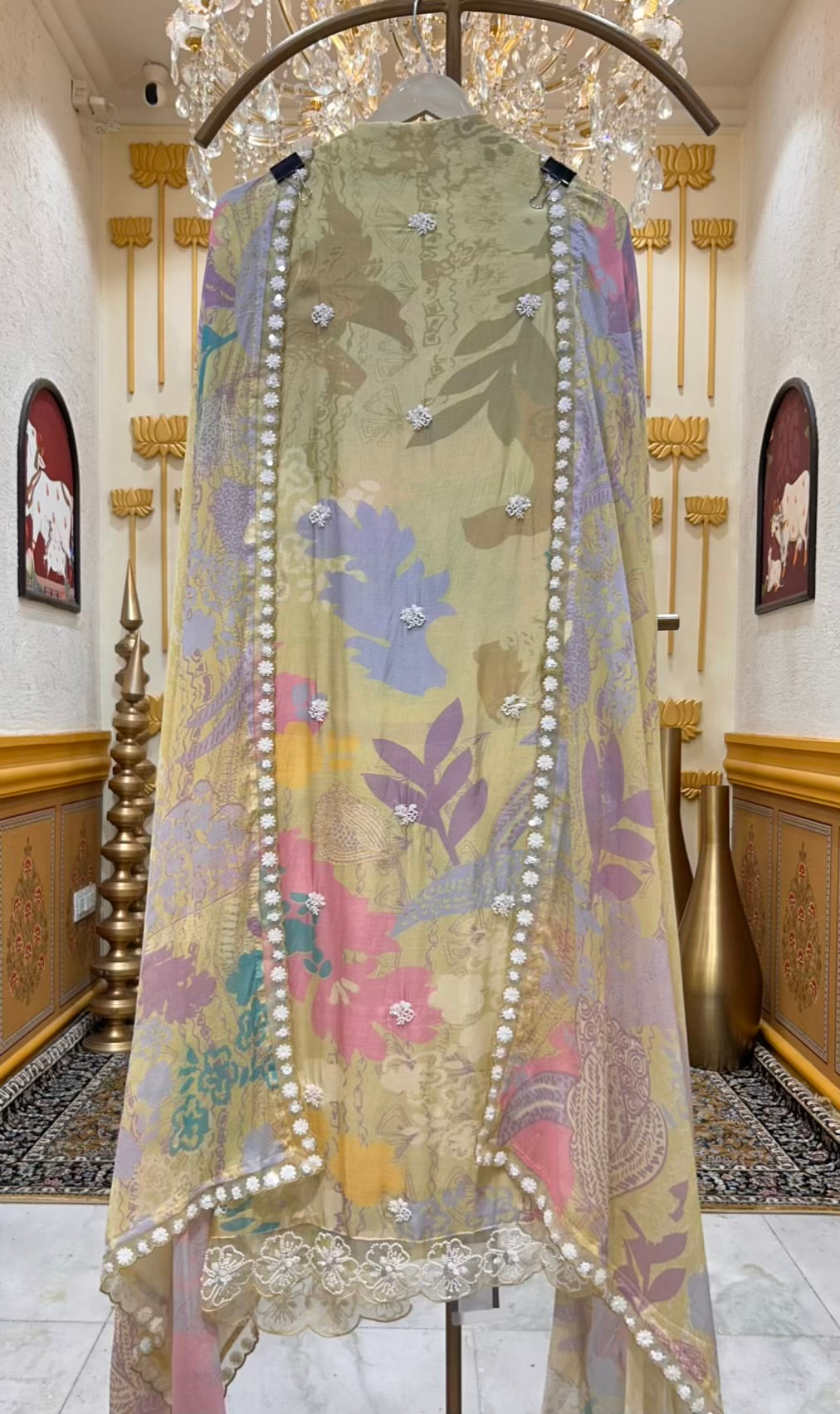 Zerith Handcrafted Muslin Suit