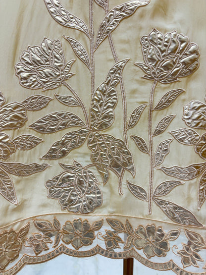 Ruhvani Leathercraft Organza Suit