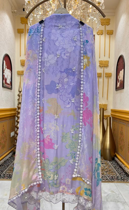 Zerith Handcrafted Muslin Suit