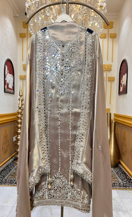 Rimzara Sheesha Élan Suit (Golden)