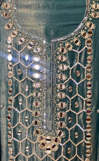 Ruh-e-Chamak (Peacock Blue)