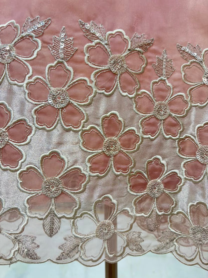 Ziana Zari Organza Suit