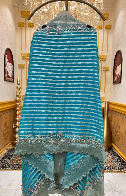 Averiha Brocade Suit (Green)