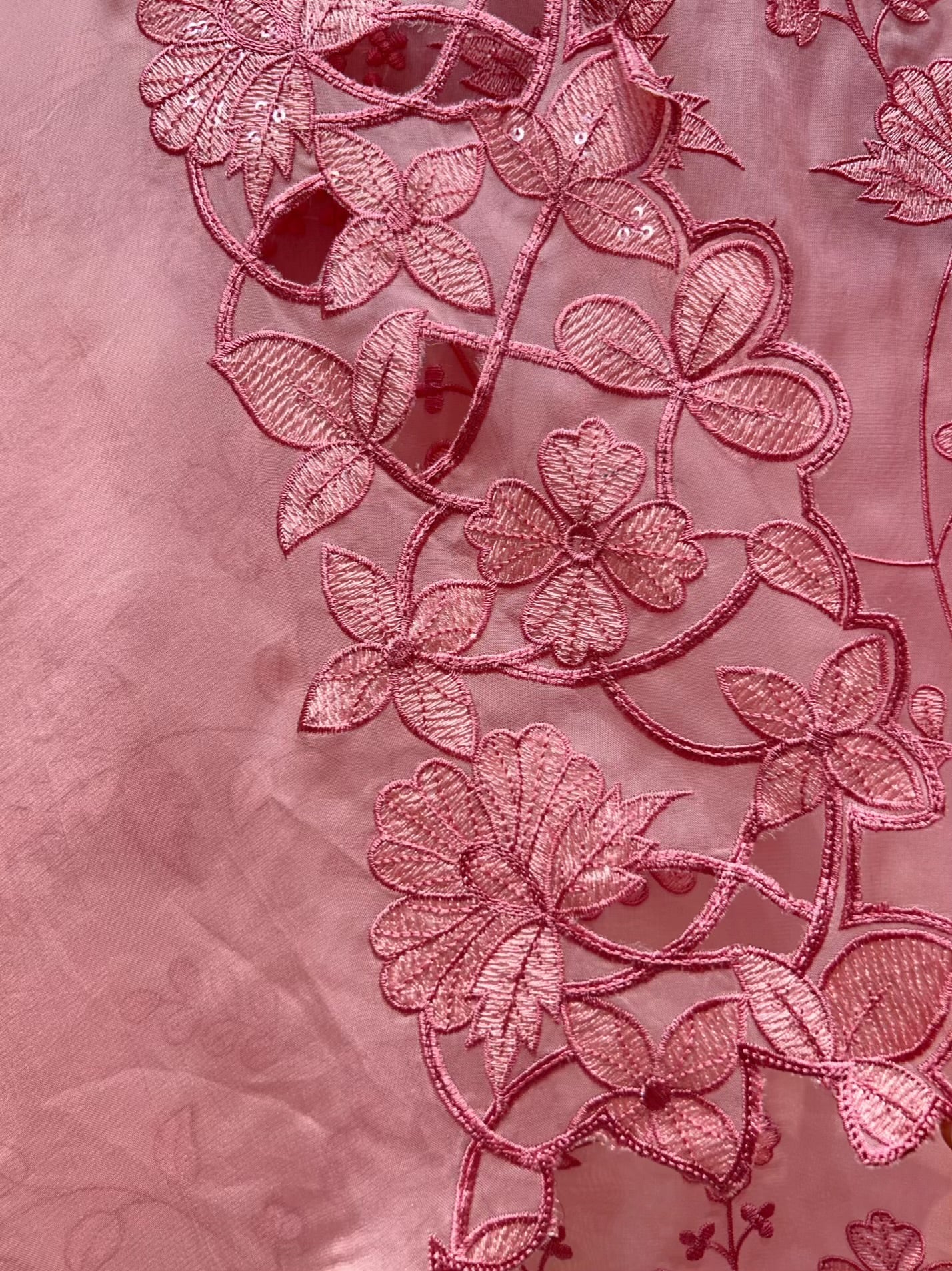 Zynera Threadspark Organza Suit