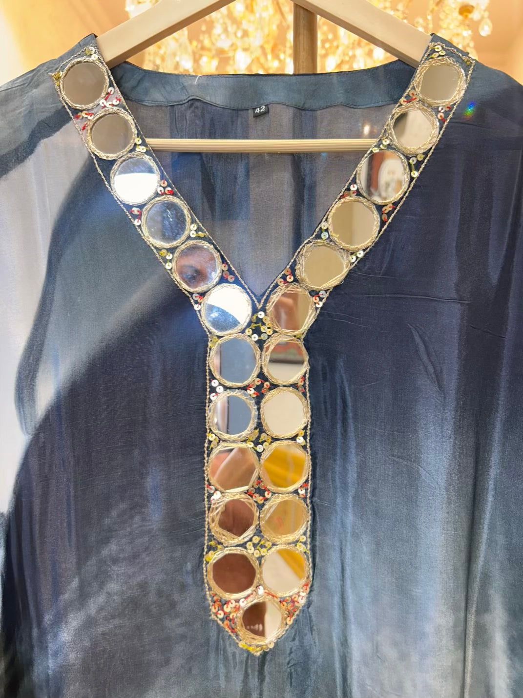 Aarshiya Sheesha Kaftan Set