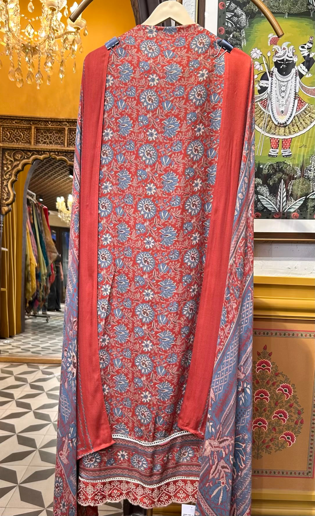 Pashmira Digital Suit (Red)