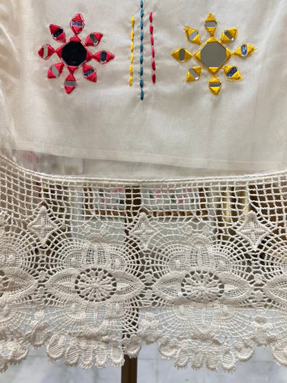 Vesna Aaina Chikankari Suit