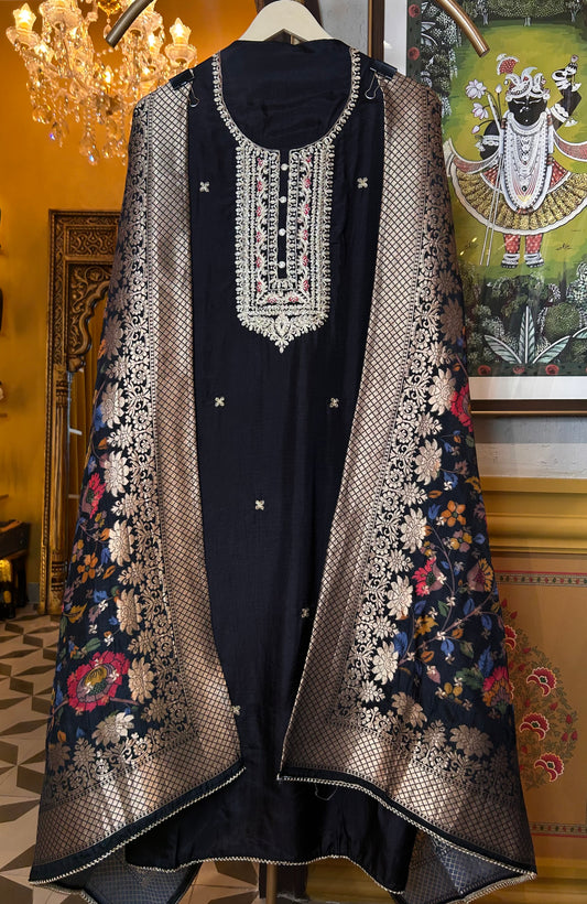Meher Silk Suit
