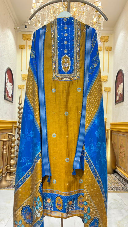 Rangsaaz Ajrakh Suit