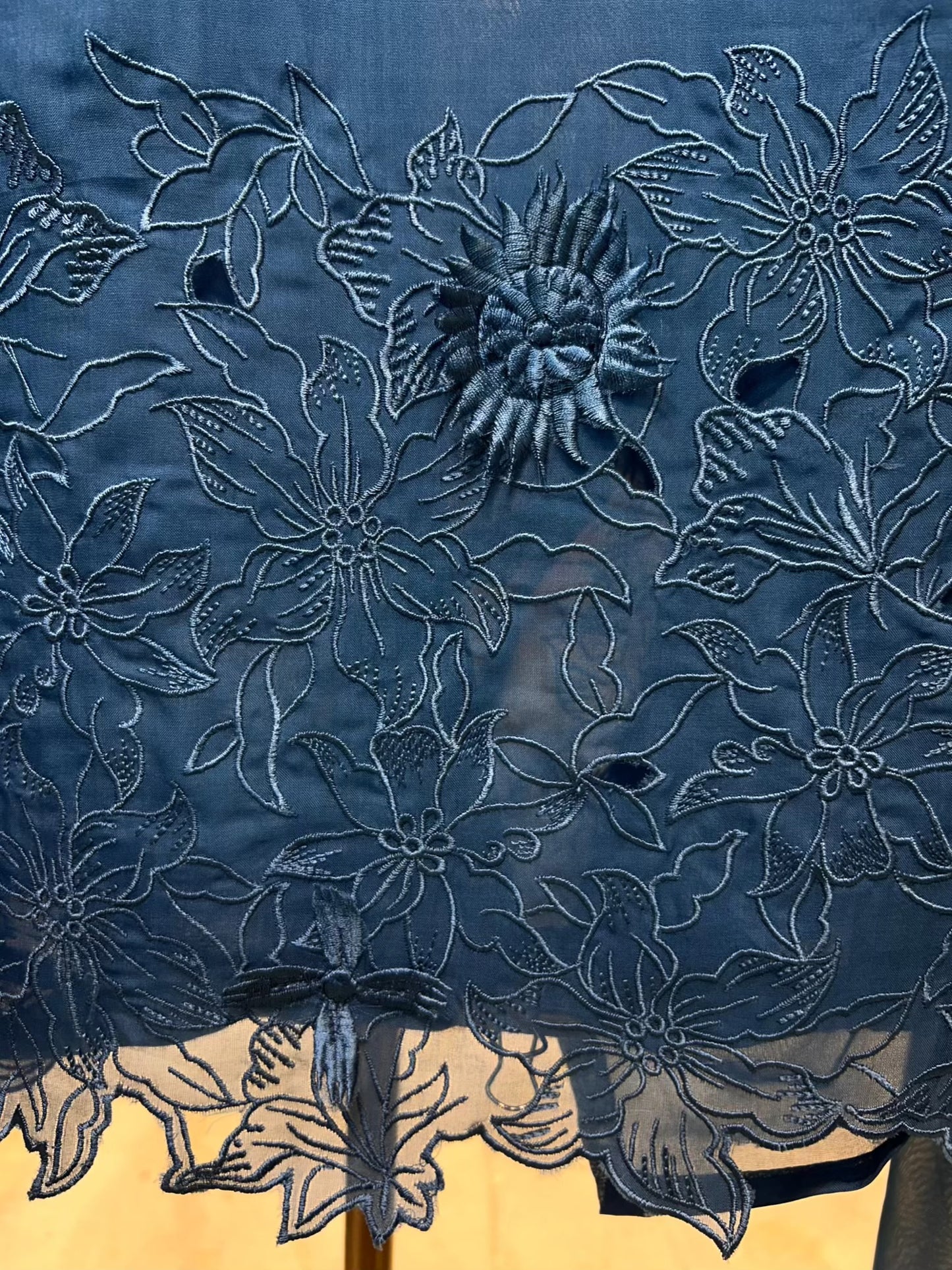 Zarleen Threadwork Suit (Blue)