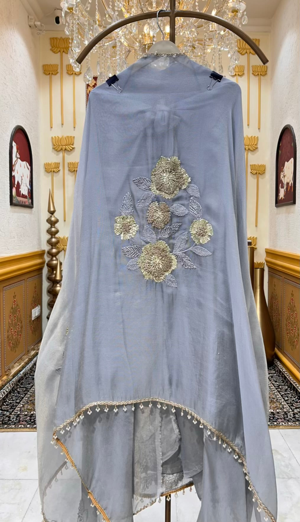 Inara Dori Shimmer Organza Suit