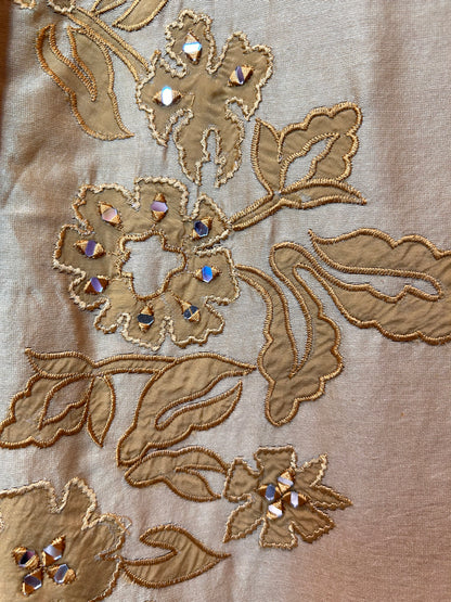 Gulnoor Mul Suit (Yellow)