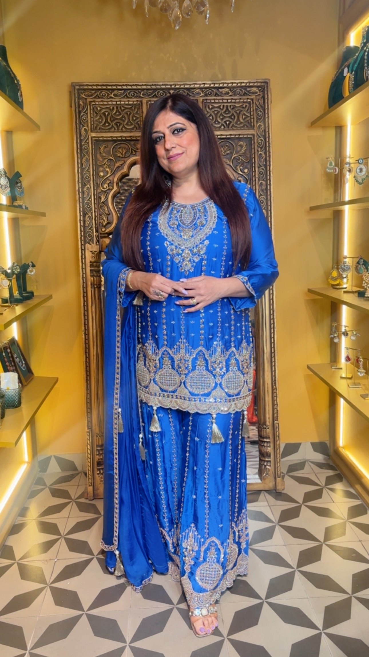 Mehrunnisa Royale Sharara Set