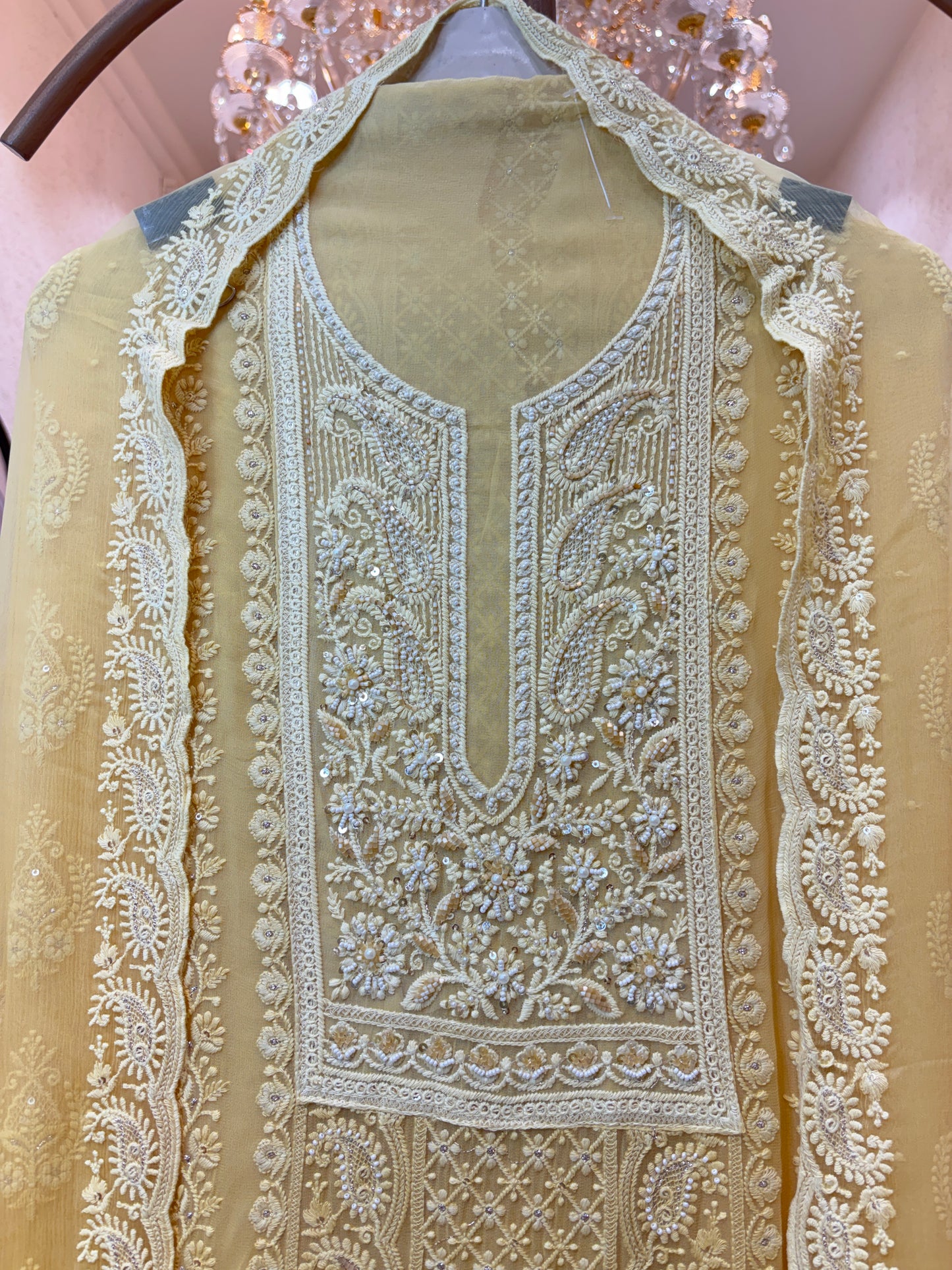 Ishita Handcrafted Georgette Suit