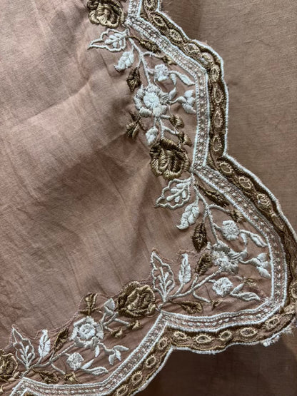 Meher Thread Patch Chanderi Suit