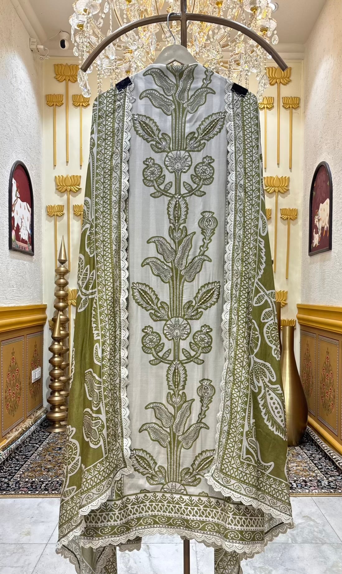 Shaiana Cutwork Muslin Suit