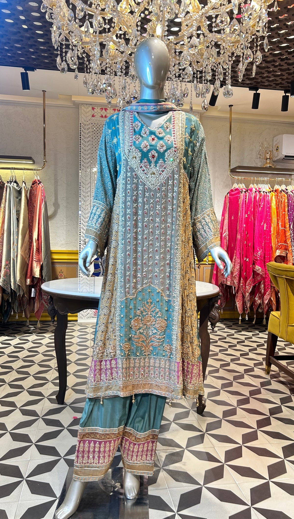 Elizara Anarkali Set