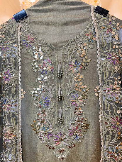 Arezya Aaina Élan Suit (Dark Green)