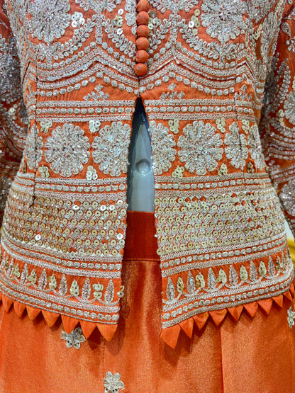 Parizelle Peplum Lehenga