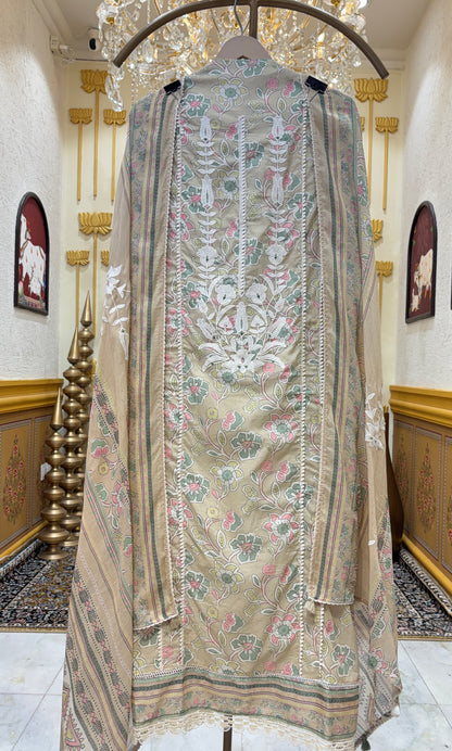 Gulraiz Threadlace Cotton Suit
