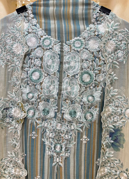 Ira Thread Chanderi Suit