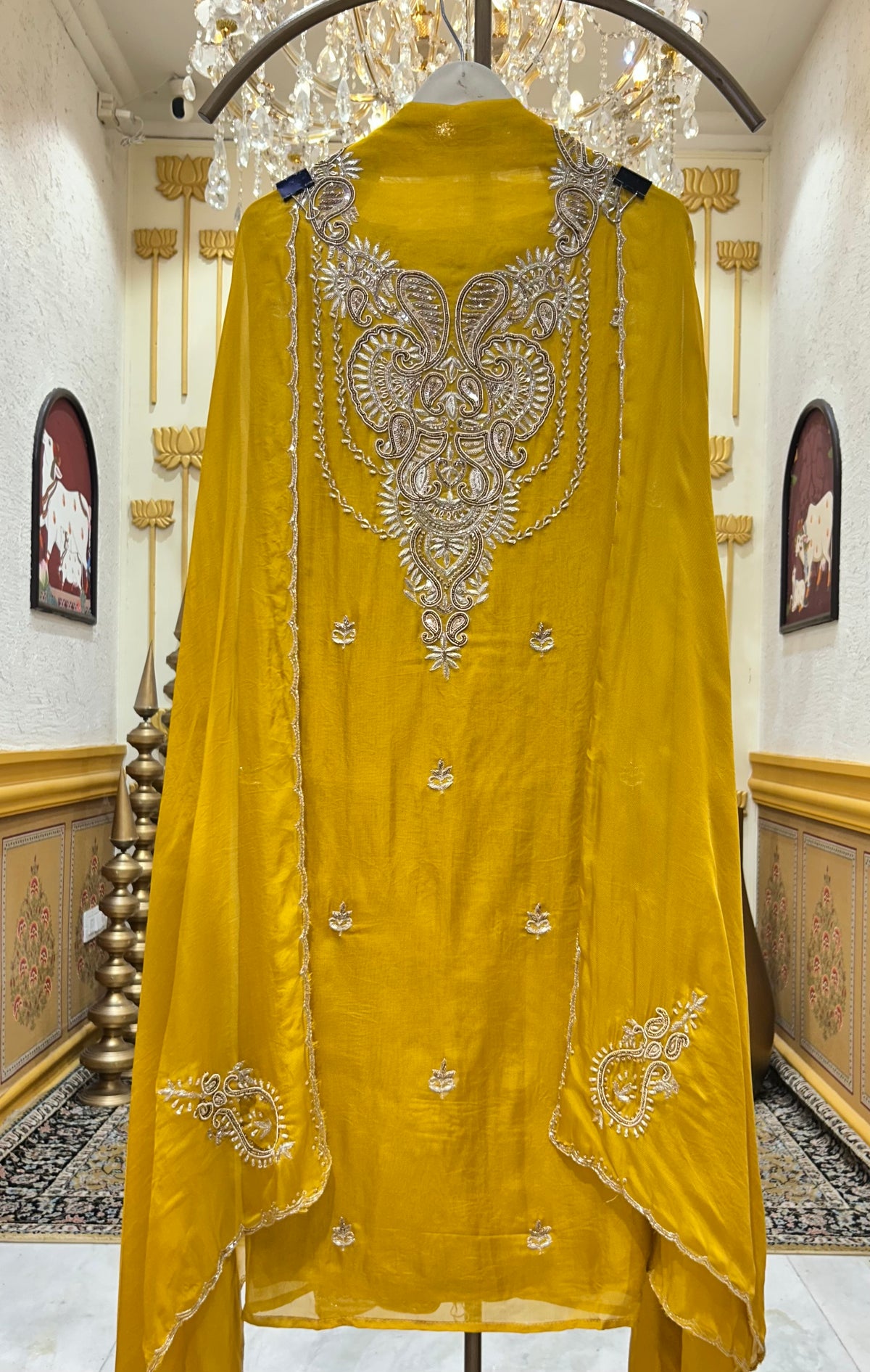 Shabnoor Organza Suit