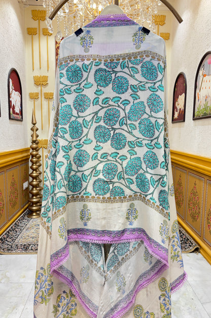 Roshira Printed Muslin Suit