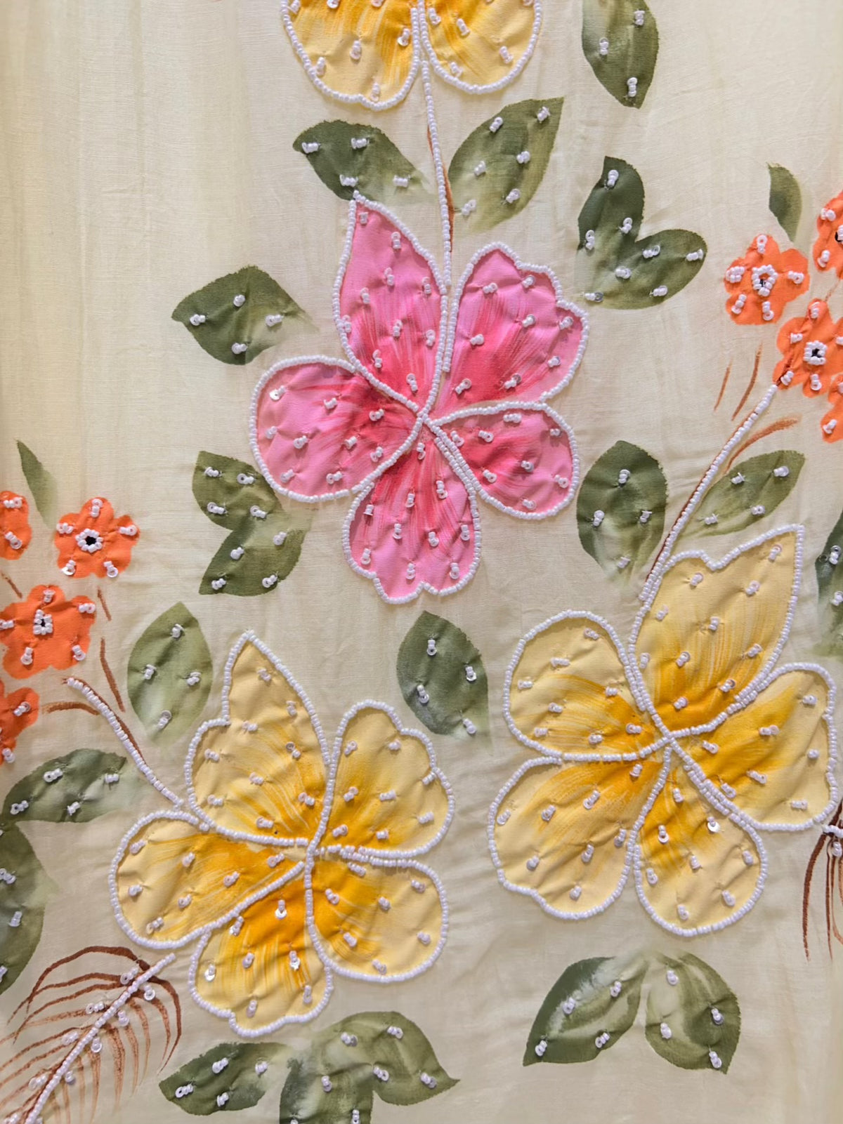 Soraya Handpainted Moti Suit