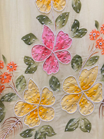 Soraya Handpainted Moti Suit